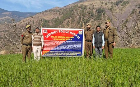 Police attach Pakistan-based terror handler’s Kathua property