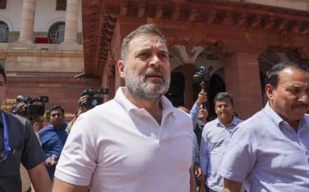 Proud of 'babbar shers' of Youth Congress: Rahul on AI meet stir