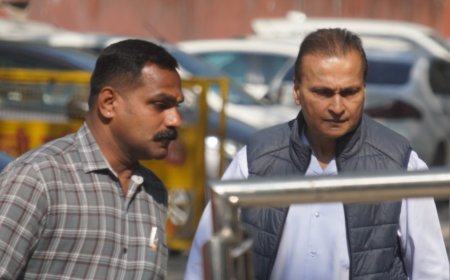 Reliance Group chairman Anil Ambani appears before ED in money laundering case
