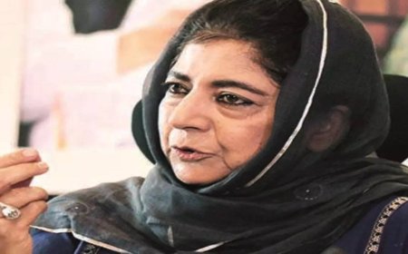 'Not good sign for Gandhi's India': Mehbooba Mufti on PM Modi's Israel visit
