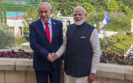 India, Israel upgrade ties; PM backs Gaza peace plan