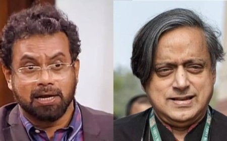 ‘Chosen to be like any other Congressman’: John Brittas targets Shashi Tharoor over ‘Keralam’ remarks