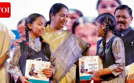 Delhi CM Rekha Gupta launches 'Morning Nutrition Programme' for schoolchildren