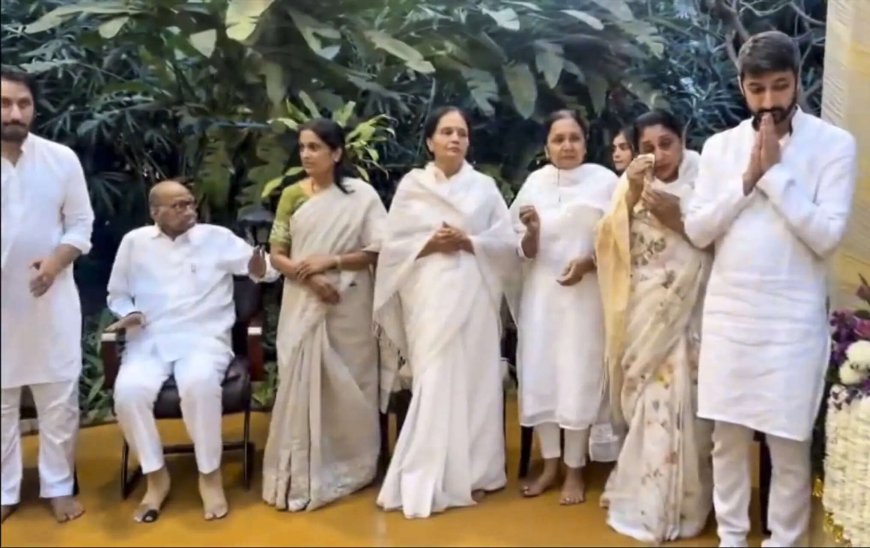 Pawar visits Sunetra at home, reignites reunification buzz