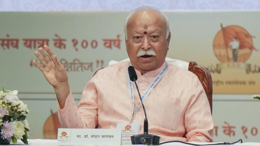 ‘Retirement from work will never happen’: Mohan Bhagwat says RSS asked him to continue after turning 75
