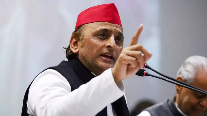 'EC should hoist BJP's flag': Akhilesh Yadav slams poll body over Form 7 'misuse'