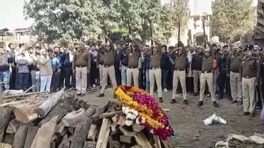 Surajkund fair swing tragedy: Cop who sacrificed life saving others cremated with state honours