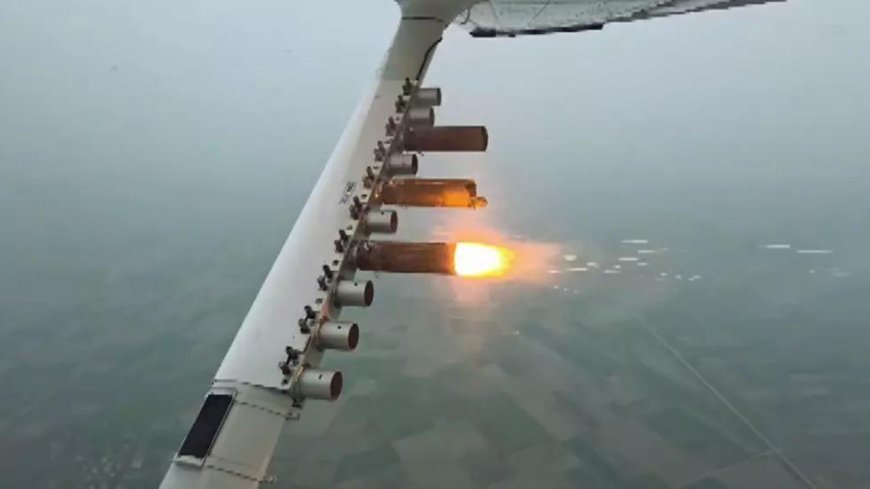 Red Bird trainer aircraft 'runs out of fuel' &amp; lands in field; both onboard safe