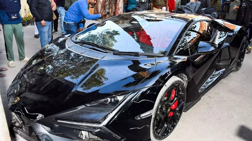 Kanpur Lamborghini crash: Shivam Mishra's lawyer says driver was behind wheel; calls it 'accident case'