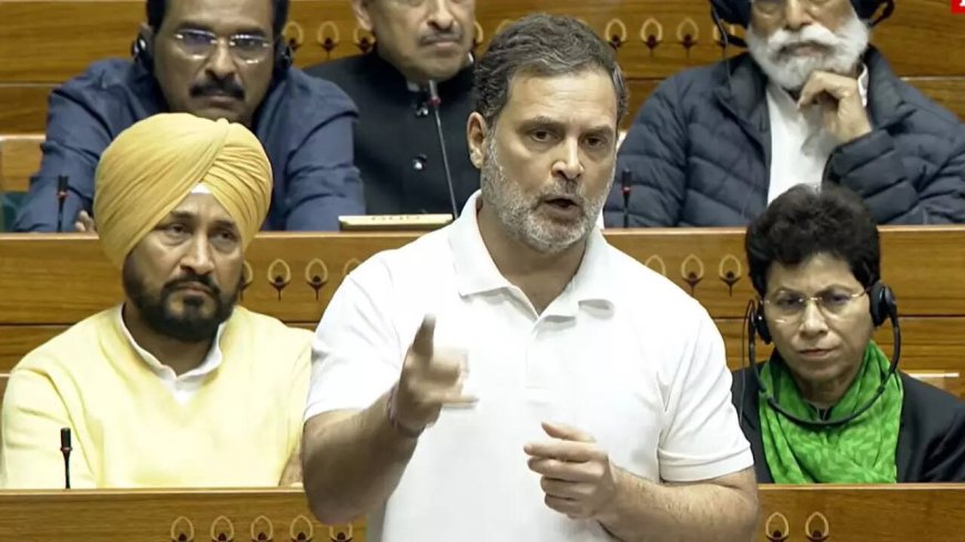 'Are you not ashamed of selling India?': Top quotes from Rahul Gandhi's speech in Lok Sabha
