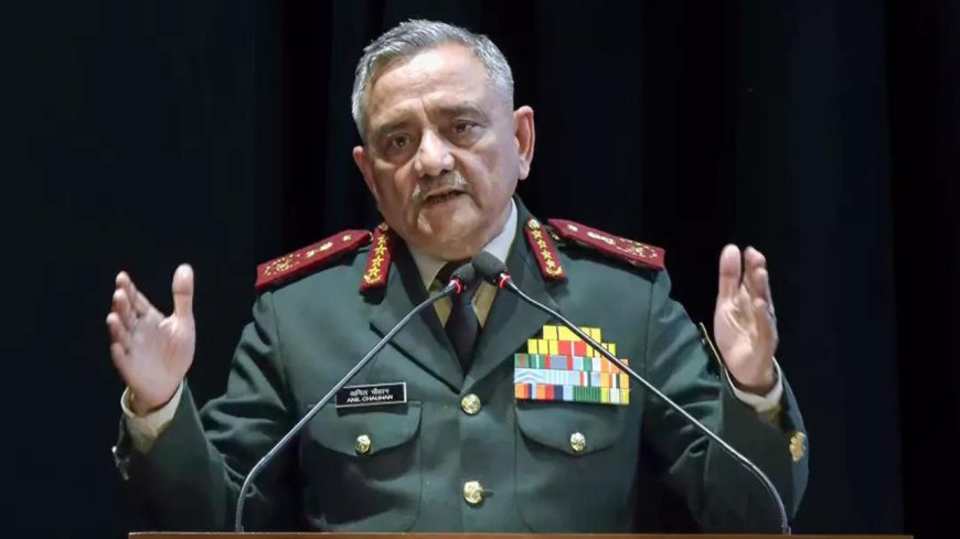'Victory is not declared by mere rhetoric': CDS Gen Anil Chauhan takes swipe at Pakistan