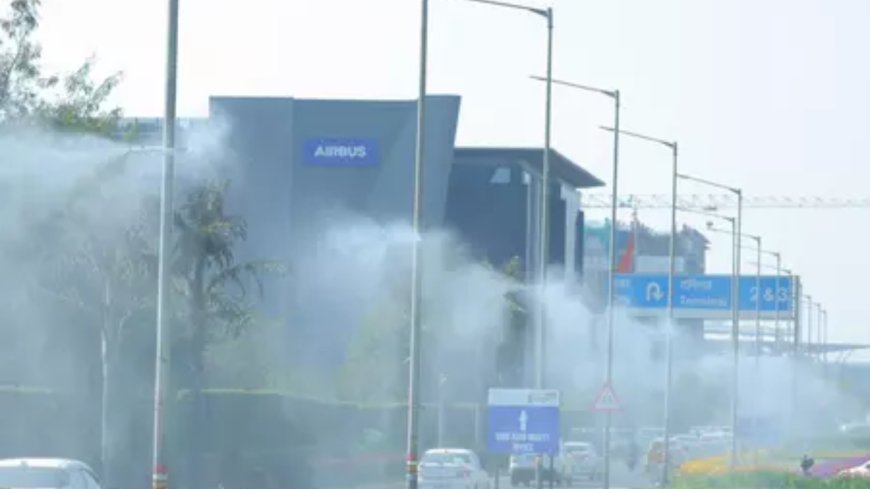 Rekha Gupta inaugurates 120 mist spray systems at Delhi airport