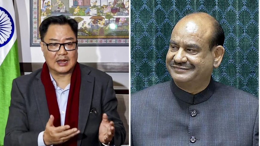 Rijiju sets March 9 debate on no-confidence against Om Birla; Nehru’s 1954 message resurfaces