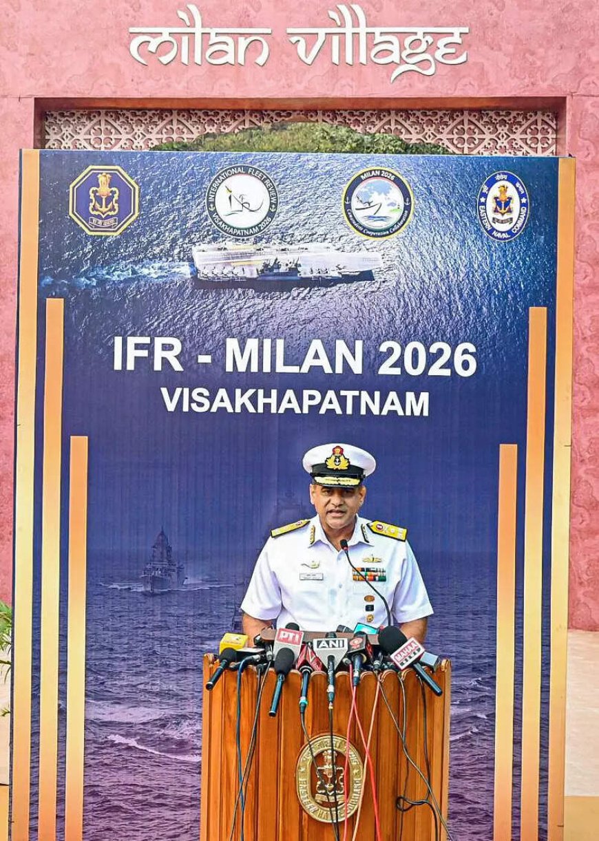 Navy creates MILAN village in Vizag to welcome naval delegates from 70 countries