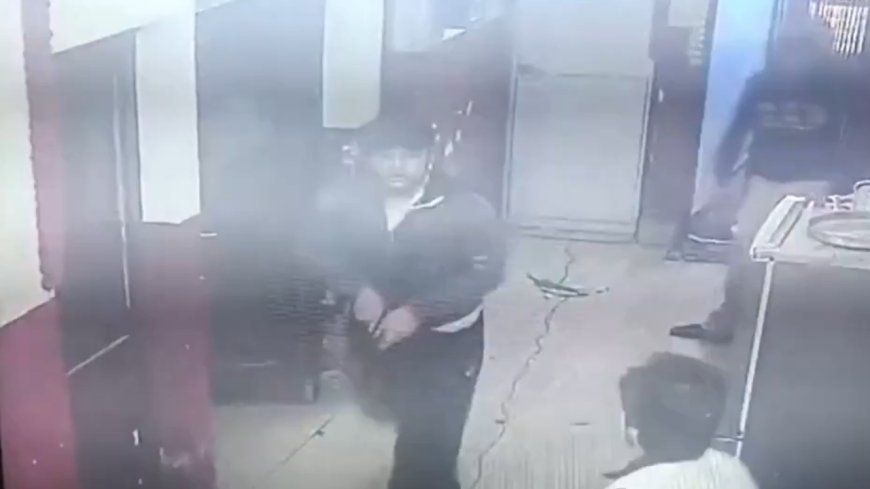 Video: CCTV shows inmates attacking policemen, fleeing juvenile home; two Pakistani nationals among three