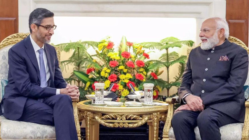 India AI Impact Summit: PM Modi meets Google CEO Sundar Pichai