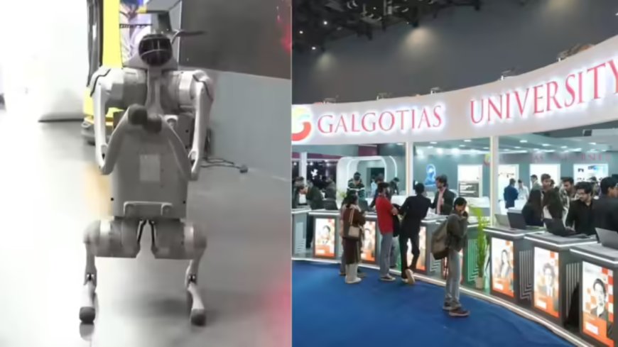'Her enthusiasm of being on camera': In apology over robodog fiasco, Galgotias University pins blame on professor