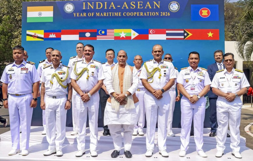 Terror, new challenges need all navies to join hands, says Rajnath