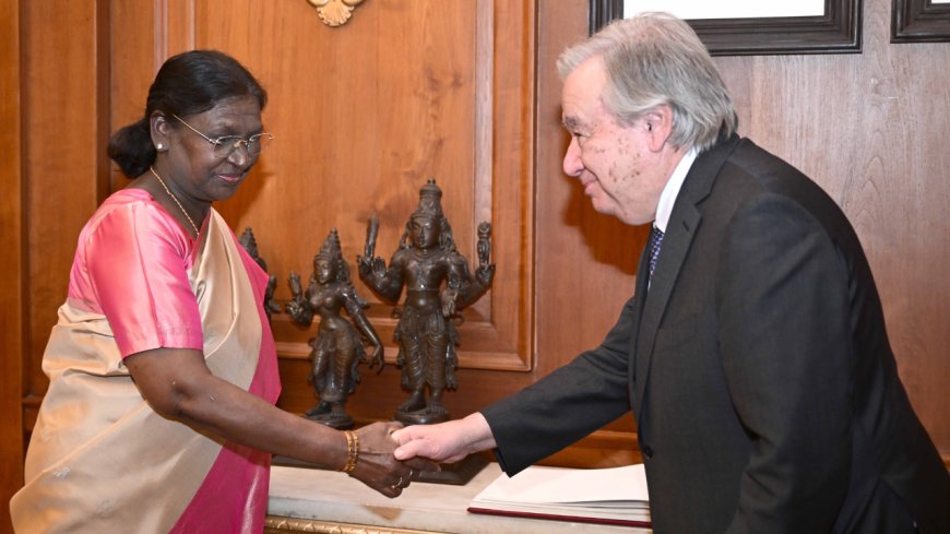 'India is proving it’s possible': US chief calls on President Murmu; praises clean energy push at AI Summit