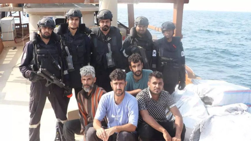 Indian Coast Guard detains Iranian-crewed vessel; smuggled cigarettes worth crores seized