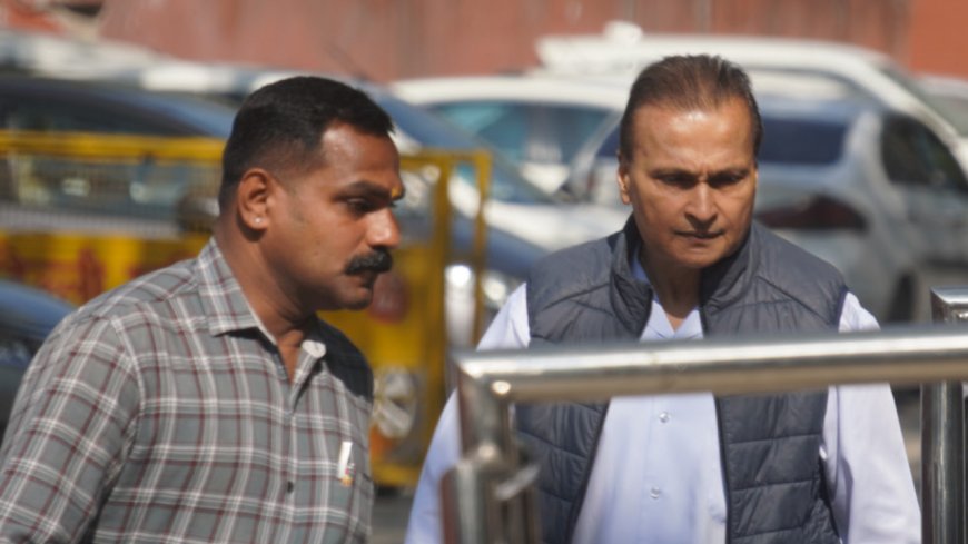 Reliance Group chairman Anil Ambani appears before ED in money laundering case