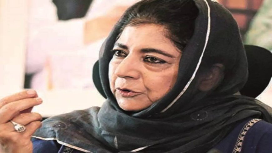 'Not good sign for Gandhi's India': Mehbooba Mufti on PM Modi's Israel visit