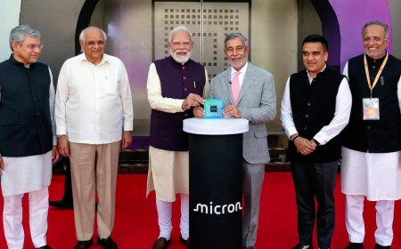 ‘India reliable’: PM woos global investors at chip plant launch