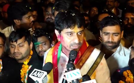 Bharat Mandapam AI summit protest: Youth Congress president Uday Bhanu Chib and others released from Tihar jail