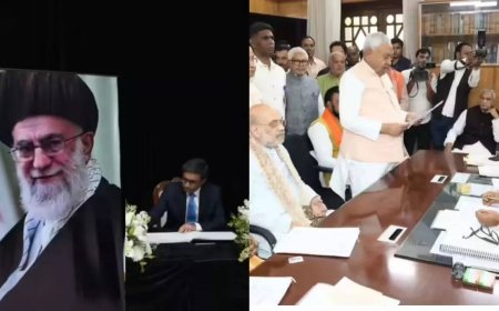 Evening news brief: India condoles Khamenei’s death; Nitish Kumar files Rajya Sabha nomination and more