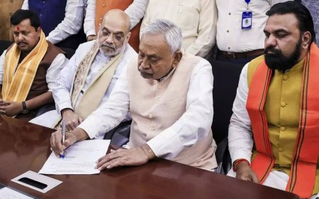 'Always wished to be in both Houses': Nitish Kumar files Rajya Sabha papers