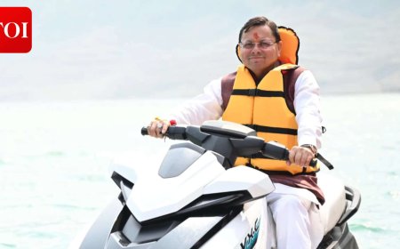 'Will make Tehri important place for water, adventure sports': CM Dhami attends Tehri Lake Festival