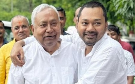 Nitish Kumar's son Nishant enters politics, joins JD(U)