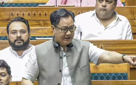 Rahul attacking institutions as he can't win polls: Kiren Rijiju