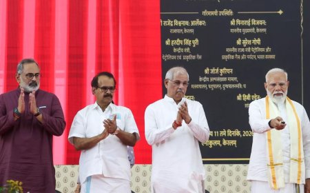 With Rs 11,000-crore projects, PM Modi woos ‘Keralam’