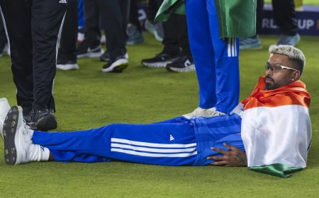 'Insult to national flag': Complaint filed against Hardik Pandya over T20 WC celebration