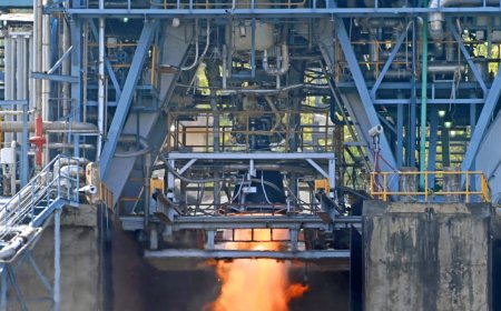 Isro tests CE20 cryo engine at 22-tonne thrust