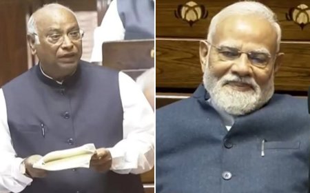 'Loved us, married Modiji': Kharge's punchline on Deve Gowda remark leaves PM in splits - watch