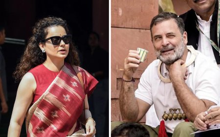 'We feel uncomfortable': Kangana Ranaut calls Rahul Gandhi 'tapori'