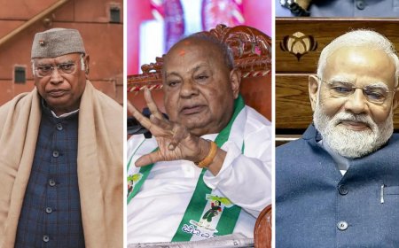 'Abusive relationship': Deve Gowda responds to Kharge's 'loved us, married Modiji' dig