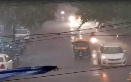 Rain in parts of Punjab, Haryana; temperatures hover below normal