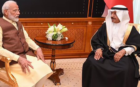 PM Modi speaks with Bahrain King, condemns attacks on infrastructure, stresses secure shipping routes