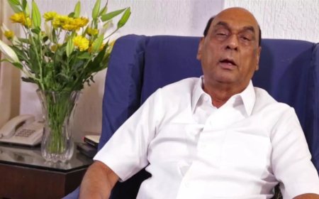 Veteran BJP leader Datta Meghe passes away at 89; great loss for Vidarbha, says Gadkari