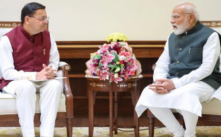 Uttarakhand CM Dhami meets PM Modi, discusses development and key projects