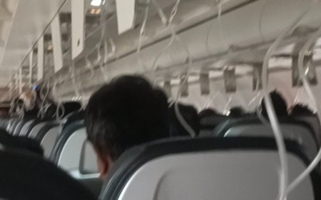 Air India Express flight diverted to Lucknow after Mayday call; Oxygen mask deployment  triggers panic among passengers