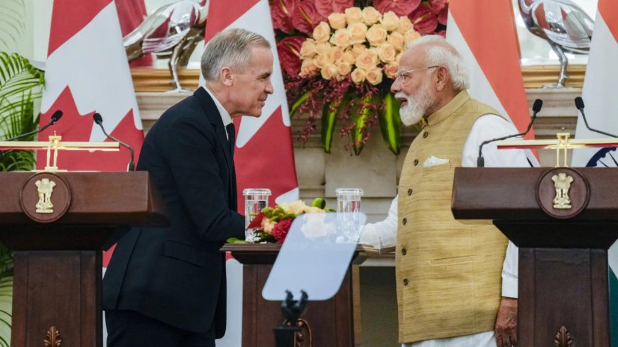 After thaw, bonhomie: Carney, PM Modi sign $2.6 billion uranium deal