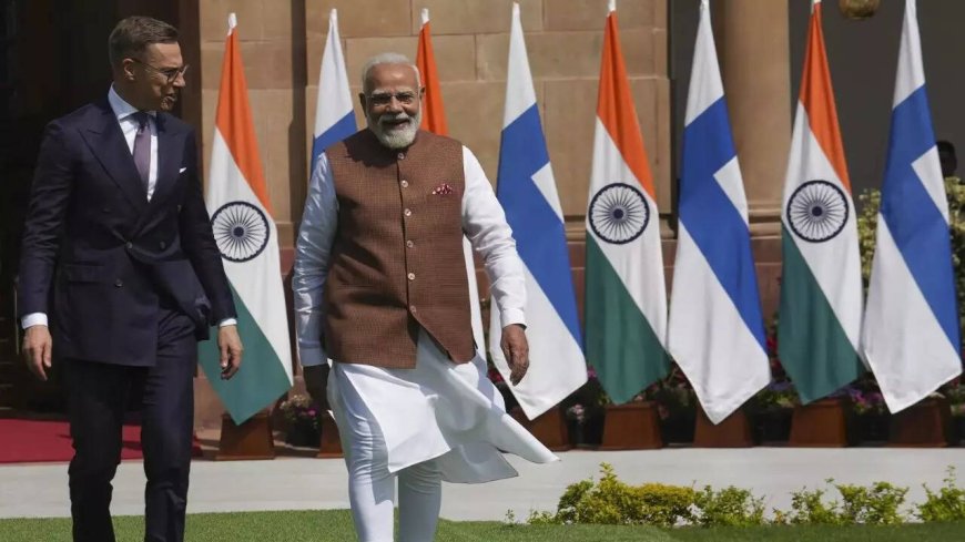 No issue can be resolved just through conflict: PM Modi meets Finnish President Alexander Stubb; calls for Ukraine peace