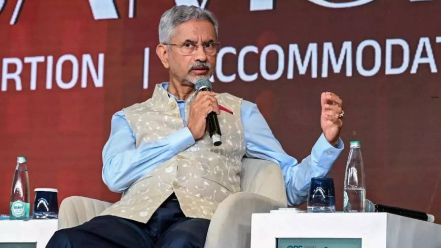 EAM Jaishankar: Let Iranian ship dock on humanitarian grounds