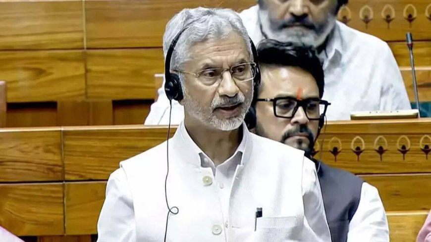 'It was right thing to do': Jaishankar briefs Parliament on India permitting docking of Iranian ships
