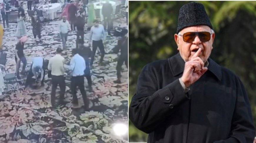 Man opens fire at ex-J&amp;K CM Farooq Abdullah's vehicle, arrested