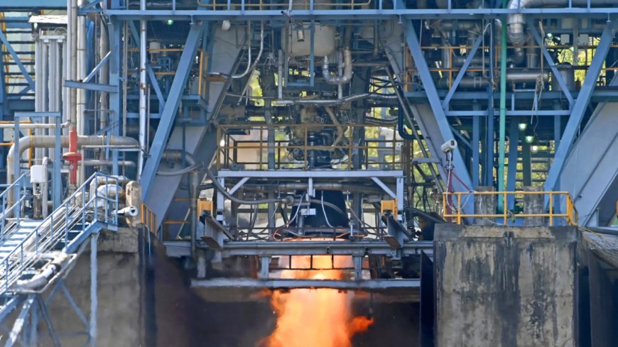 Isro tests CE20 cryo engine at 22-tonne thrust